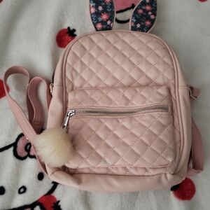 Pink bunny bag